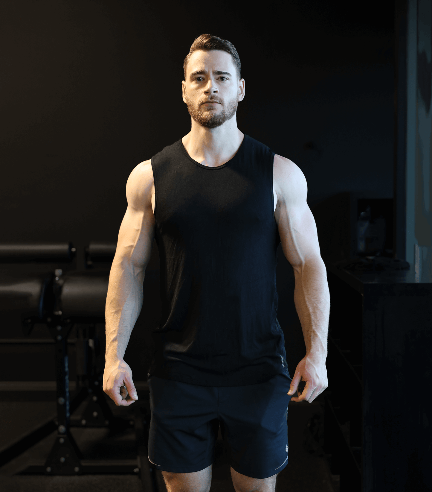 Bamboo Aerotech Tank - Heather Grau