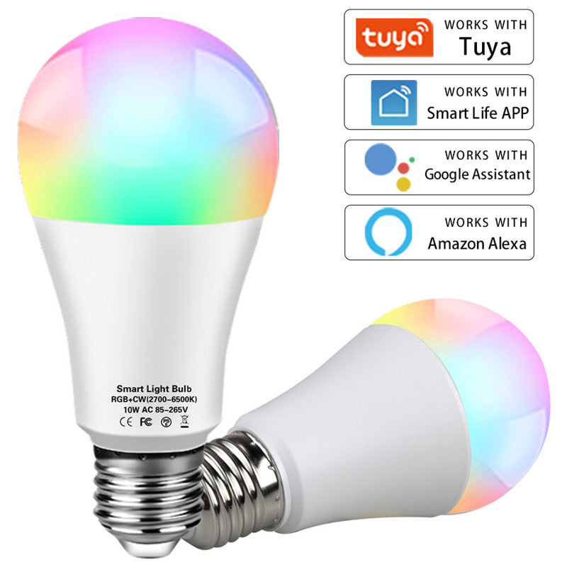Tuya Smart LED-lampa RGB WiFi-lampa för hem och kontor