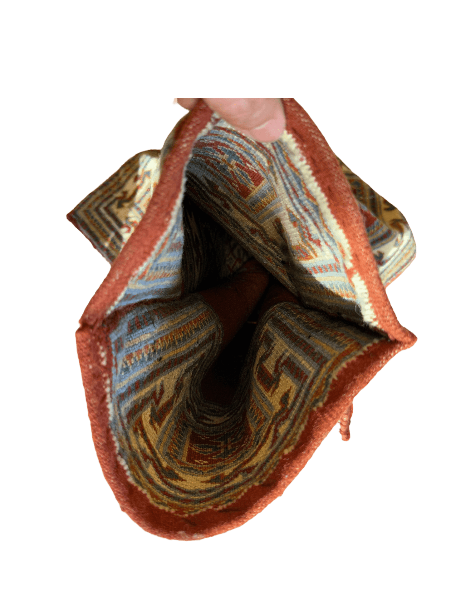 Vintage Nomadische Baluch Zoutzak Tapijt