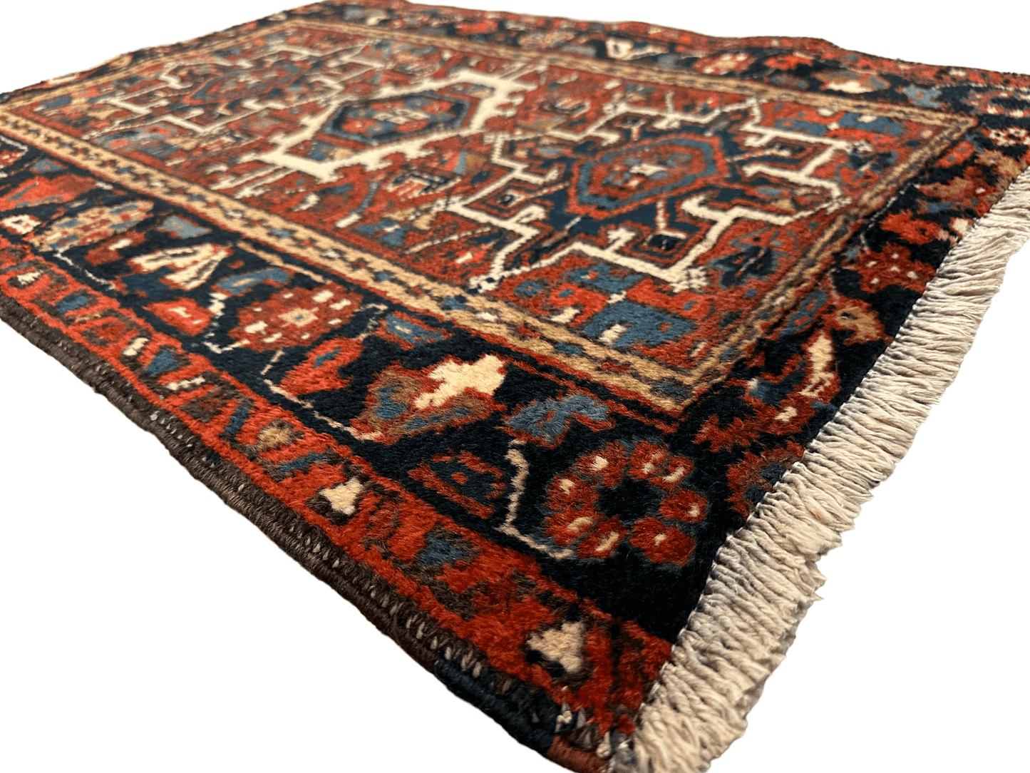 Vintage Perzische Karaja Heriz Loper 24”x33”