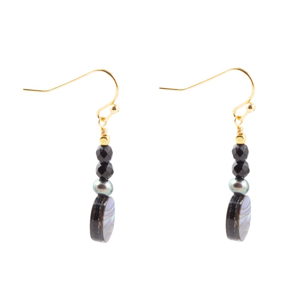 Kolczyki Xavier Abalone Onyx