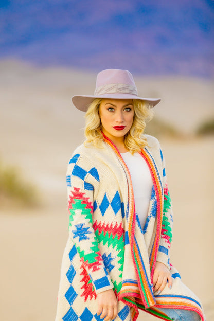 Dusty Rose Western Hat