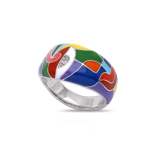Anillo Cubismo