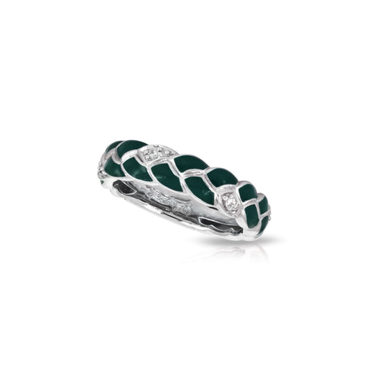 Anillos trenzados con piedras