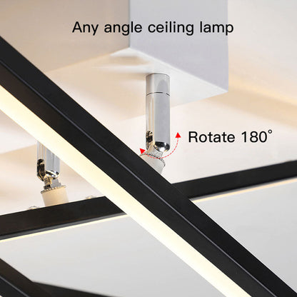 Obývací pokoj světlo moderní minimalistická atmosféra LED