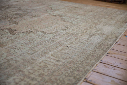 9.5x10 Vintage Fine Distressed Cyrus Crown® Kerman Square Carpet