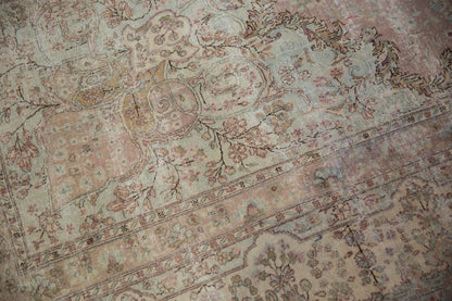 9.5x10 Vintage Fine Distressed Cyrus Crown® Kerman Square Carpet