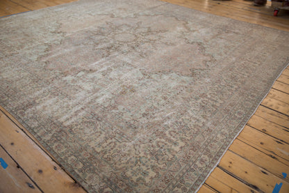 9.5x10 Vintage Fine Distressed Cyrus Crown® Kerman Square Carpet