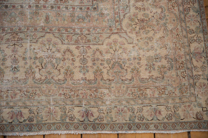 9.5x10 Vintage Fine Distressed Cyrus Crown® Kerman Square Carpet