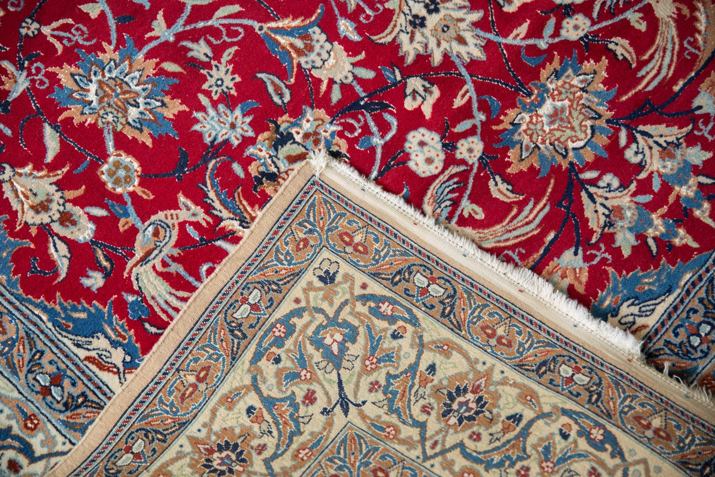 5.5x9 Vintage Nain Carpet