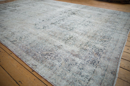8.5x13.5 Antique Distressed Kerman Carpet