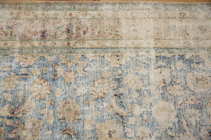 6.5x10.5 Vintage Distressed Meshed Carpet