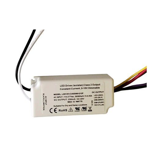 12W dimbar konstant ström LED-drivrutin