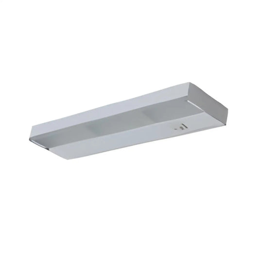 12" 4W 120V LED-lampa med 3000K CCT, frostad lins och metallhölje