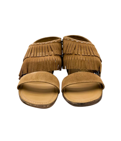 Sandał Fringe Star w kolorze Tan