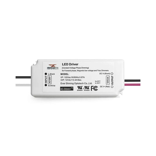 120V AC - 27V till 42V DC | 21W Flimmerfri LED-drivrutin och dimmer
