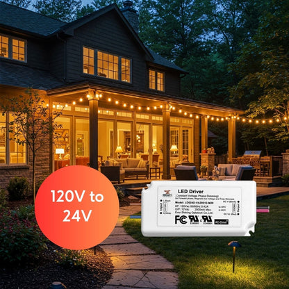 120V -24V 24W | LED-ljusstyrning med Triac-dämpning