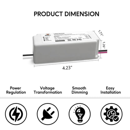 120V -24V 40W | LED-drivrutinleverantör | Triac-dimning