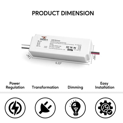 120V -24V 75W | LED-drivrutin med Triac-dimmer