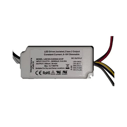 120V AC - 27V till 42V DC | 11,8W Konstant Ström LED-drivrutin och Triac-dimmer
