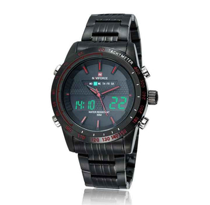 Kairos Naviforce 9024 Męski sportowy zegarek kwarcowy z podwójnym wyświetlaczem