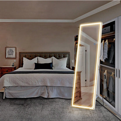 Full Length Dimming LED Mirror