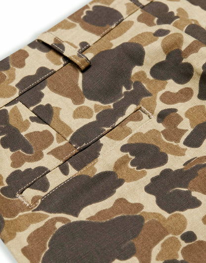 Midweight veldbroek - 17oz gewaxte camo