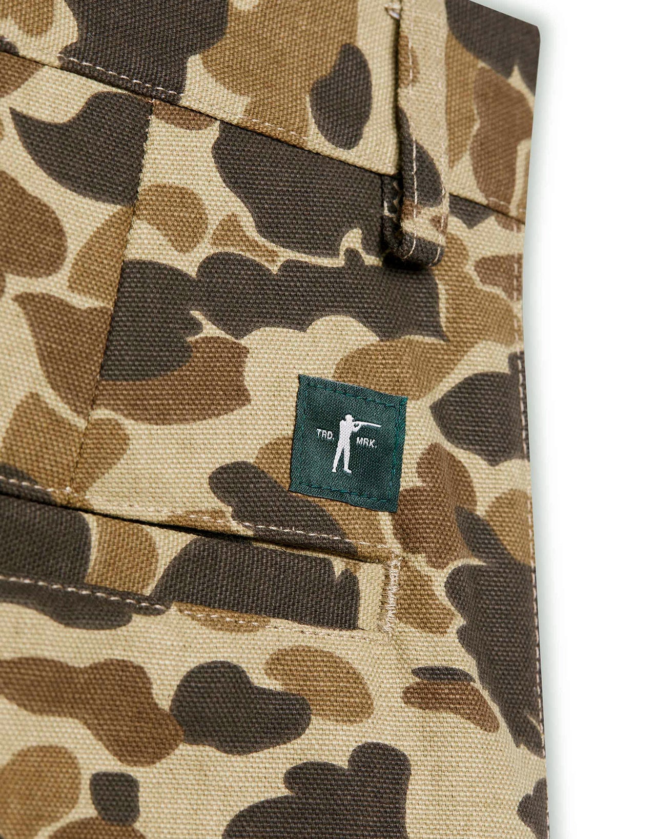 Midweight veldbroek - 17oz gewaxte camo
