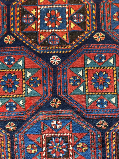 1880's Antique Shirvan 5x10 Area Rug