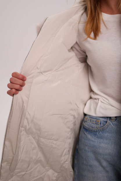 Genuine Polar Fox Thinsulate™ Insulation Coat