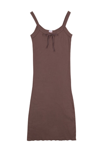 1930-tallets franske vintage sløyfe camisolekjole