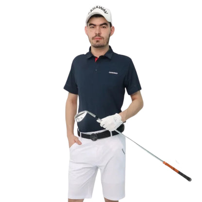 Pantalones cortos de golf ligeros y transpirables