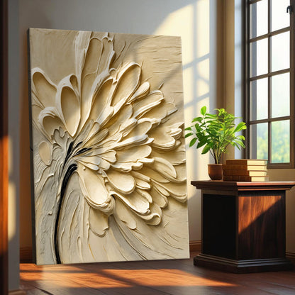 Arte murale con schizzi di fiori