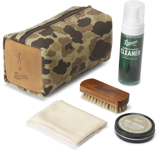 Danner x Ball and Buck Lederen Verzorging Dopp Kit - Originele Camouflage