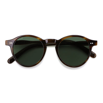 Lunettes de soleil rondes en acétate Belize Redon