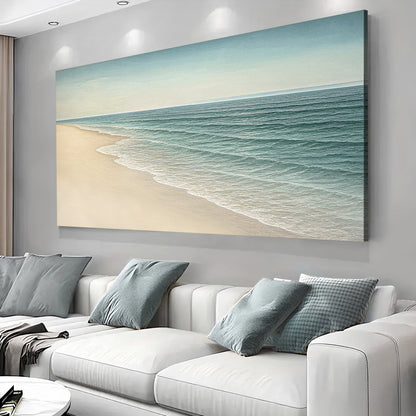 Arte murale costiera della riva della spiaggia II