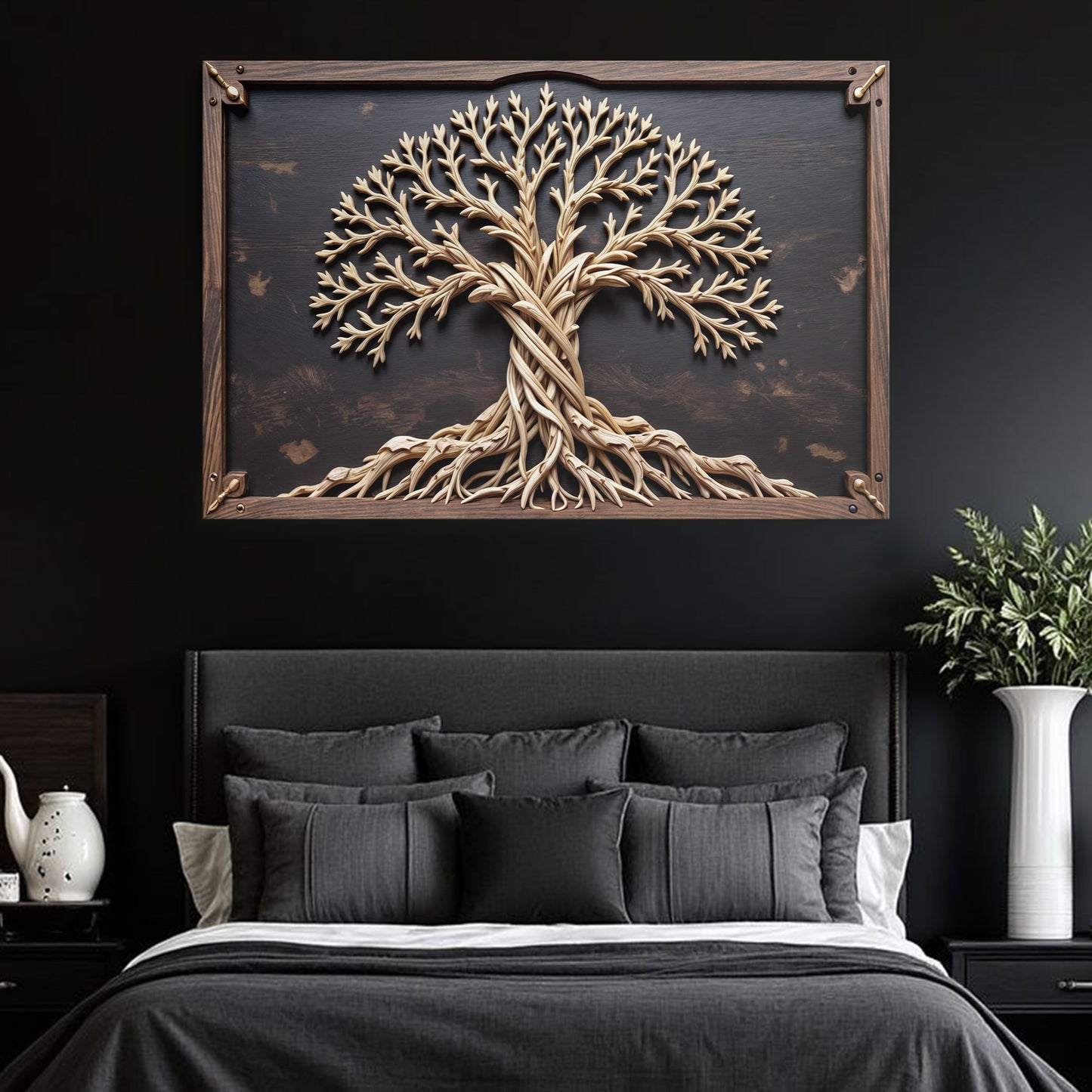 3D keltischer Baum des Lebens Wandkunst III