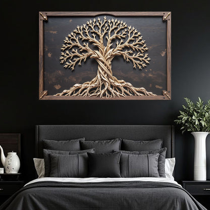 3D keltischer Baum des Lebens Wandkunst III