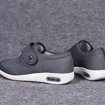 Schoenen met brede teenendoos, ergonomisch en ademend