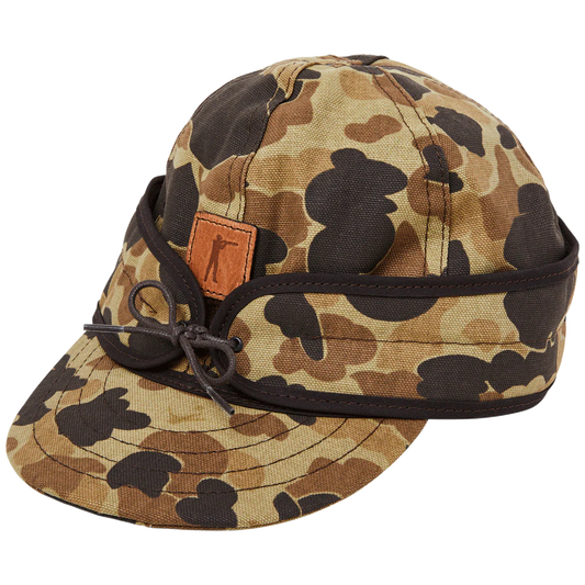 Casquette Stormy Kromer x Ball and Buck - Camouflage Original, Isolée