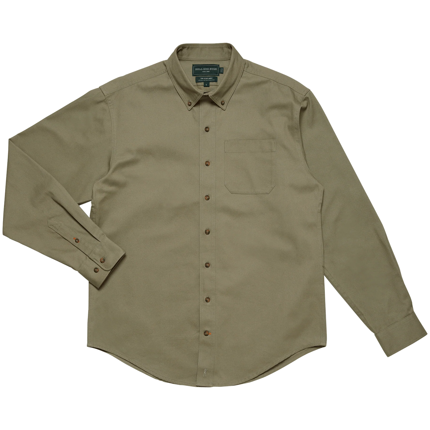 Chemise Scout - Sergé poncé
