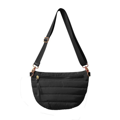 The Blake | Crescent Stepp-Umhängetasche | 14 Farben