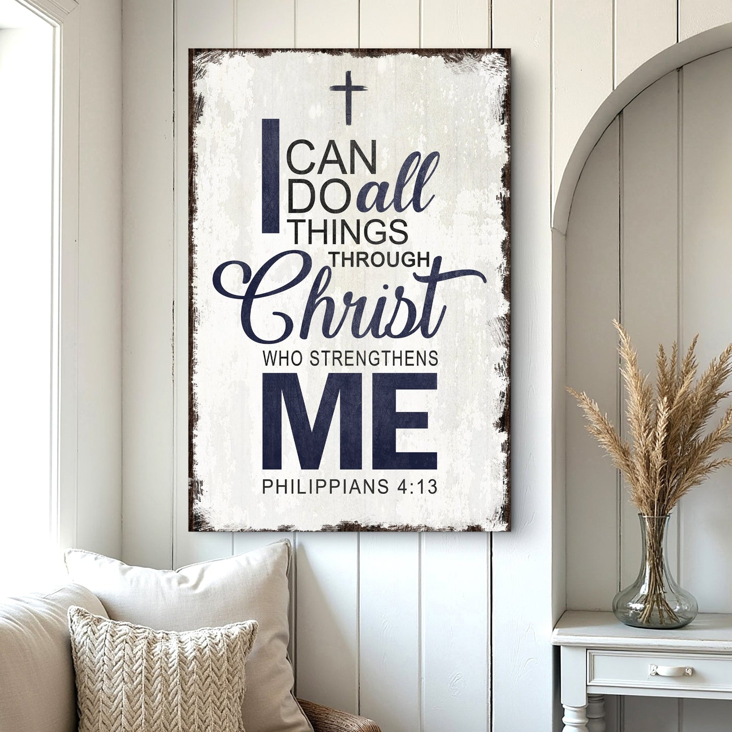 Philippiens 4:13 - Je peux tout faire par Christ, Signe de foi II