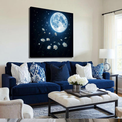 Lunar Canvas Wall Art