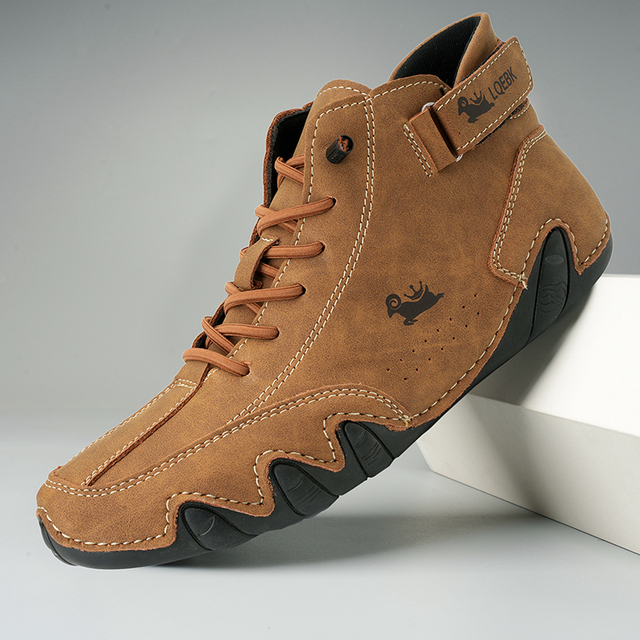 Scarpe da piedi nudi in pelle
