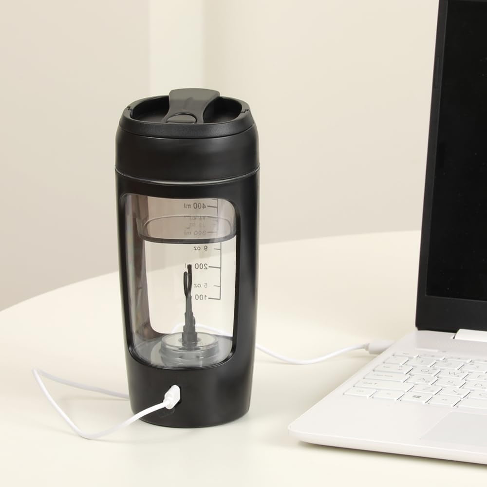 Bouteille shaker électrique portable pour protéines 650 ml | FITMIX