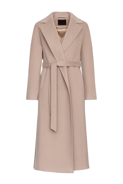 Cambridge Comfort Wraparound Wool Cashmere Coat
