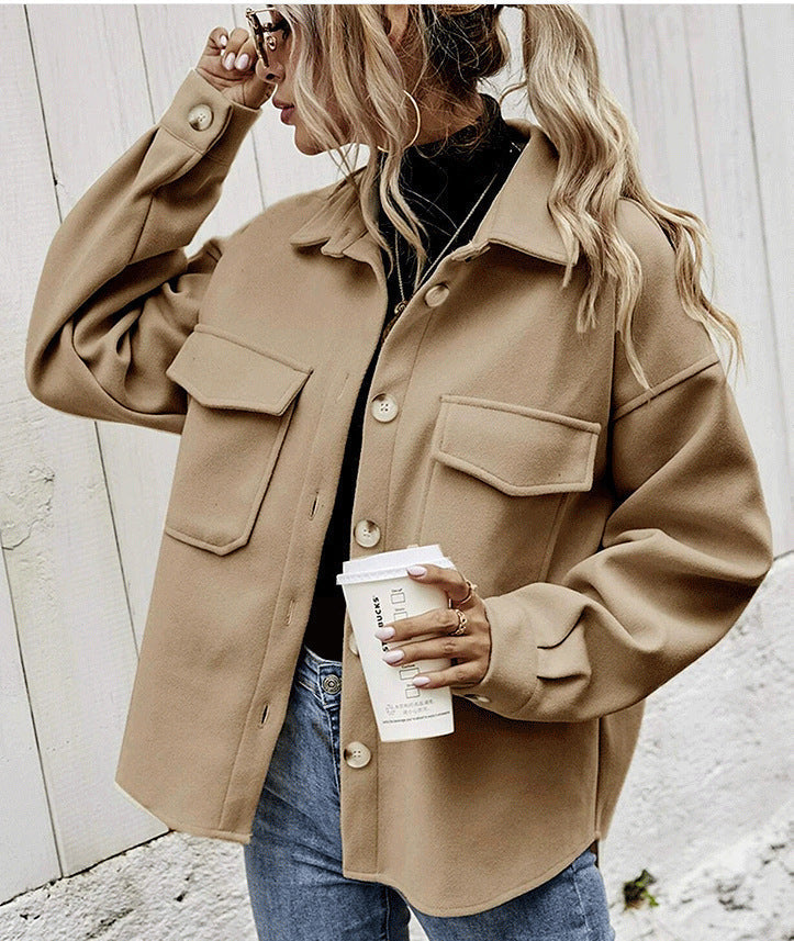 Giacca con Tasche Oversize