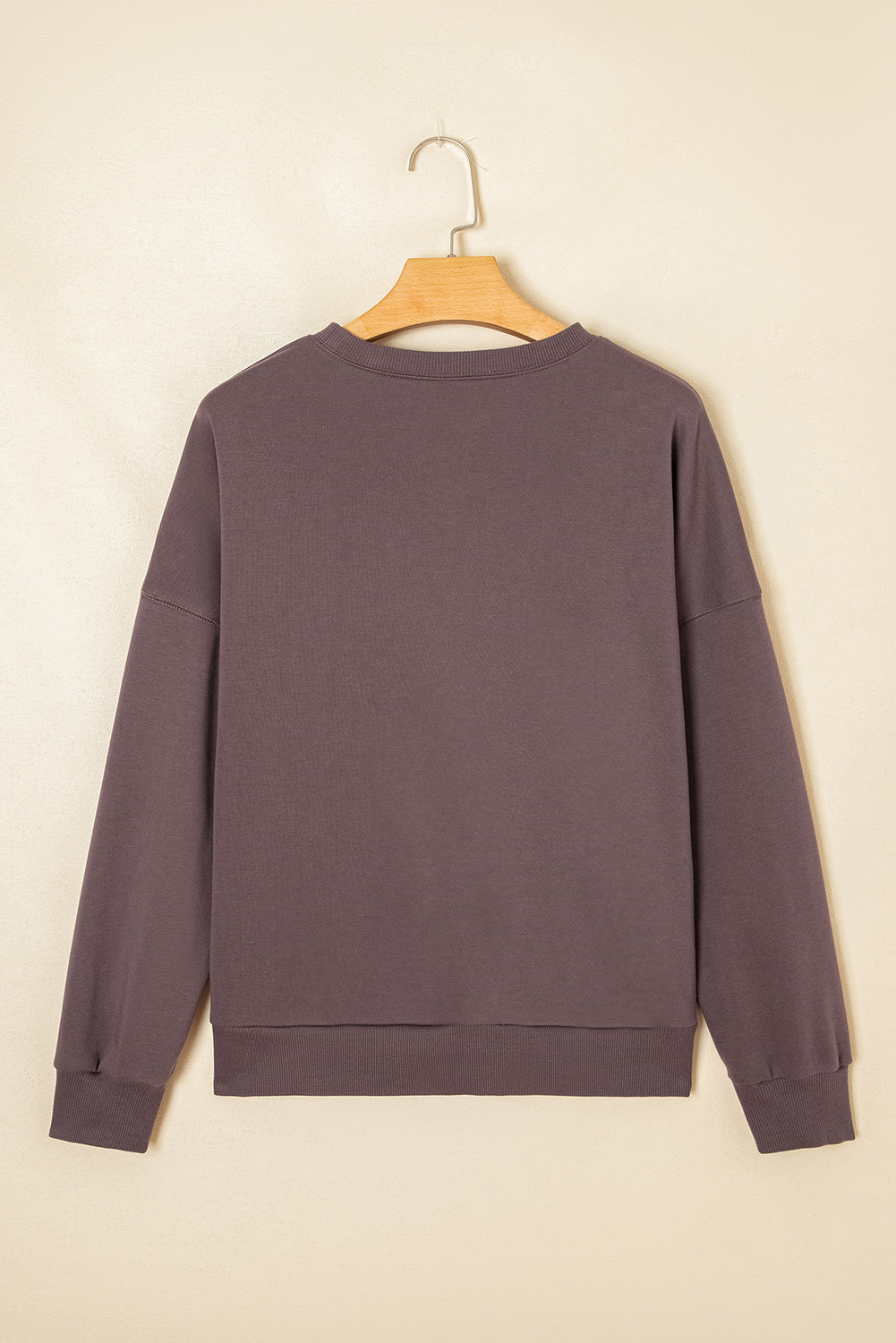 Bluza Callie Terry z wzorem kokardy i opuszczonymi ramionami