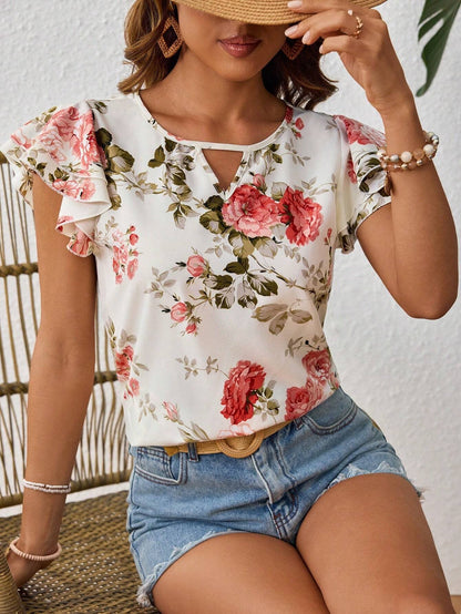 Blooming Prairie Cowgirl Top